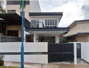 New 2-storey terrace house at Jalan Sankam